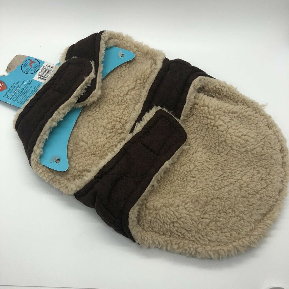 Pet Central Brown Fall Padded Jacket Sizes Small